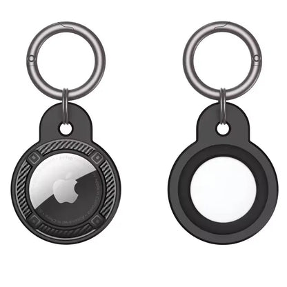 Carbon AirTag Key Ring