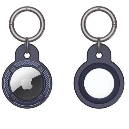 Carbon AirTag Key Ring