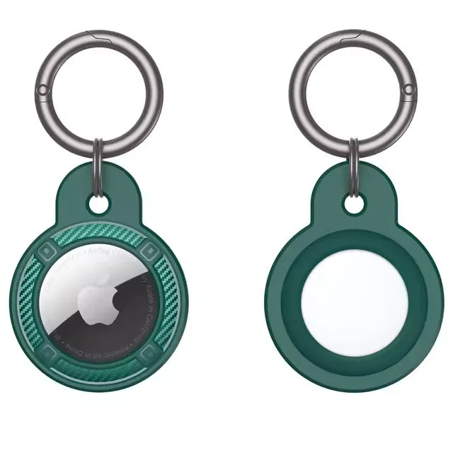 Carbon AirTag Key Ring