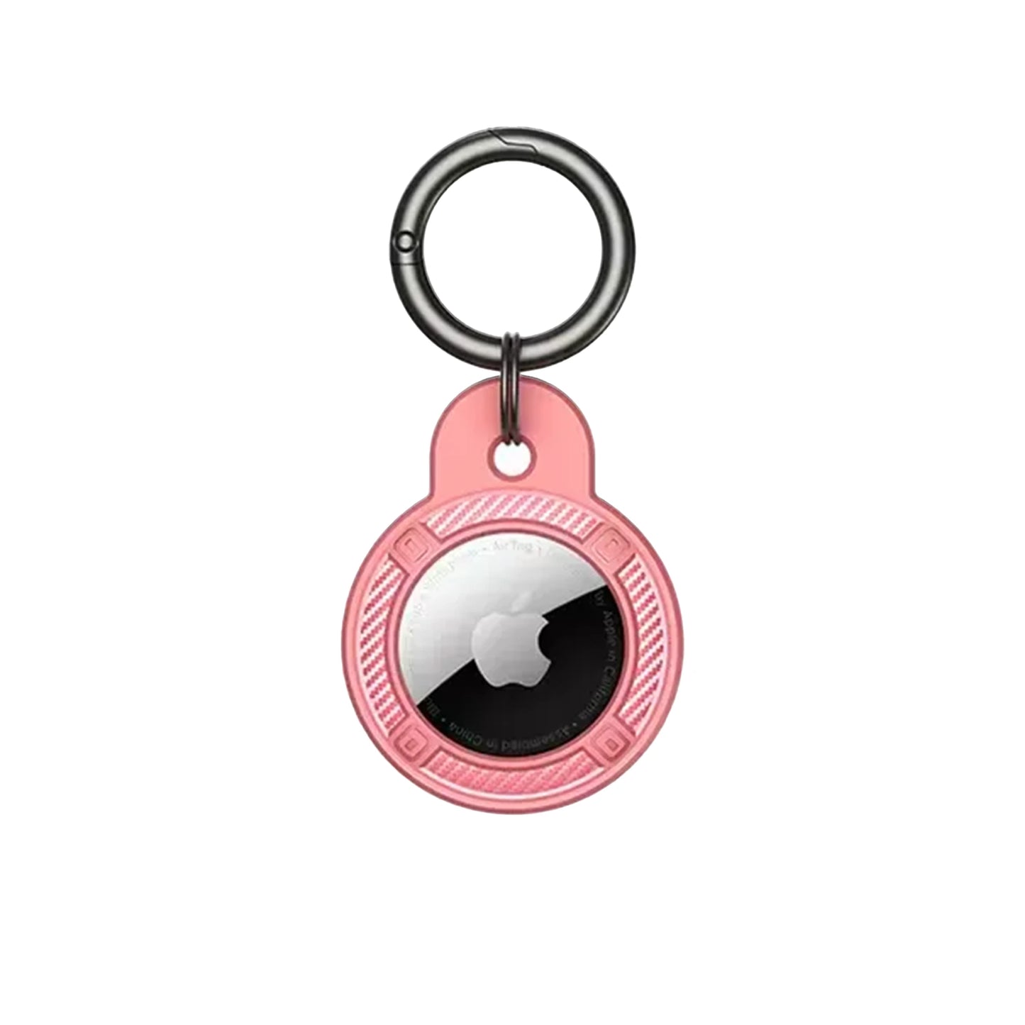 Carbon AirTag Key Ring