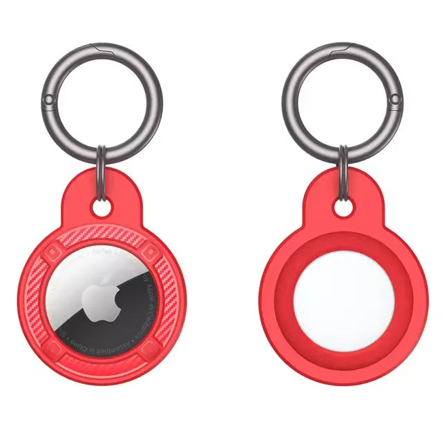 Carbon AirTag Key Ring