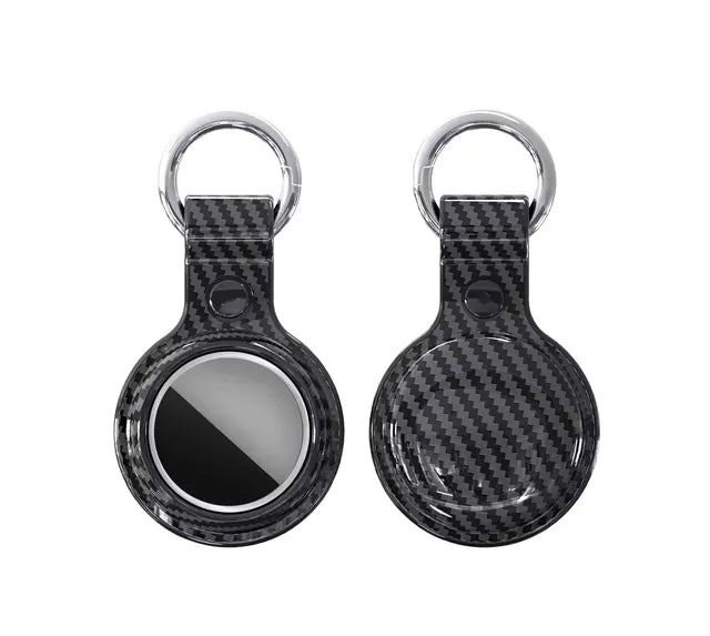 Carbon Premium AirTag Key Ring