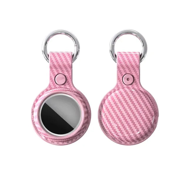 Carbon Premium AirTag Key Ring