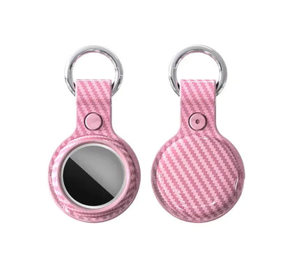 Carbon Premium AirTag Key Ring