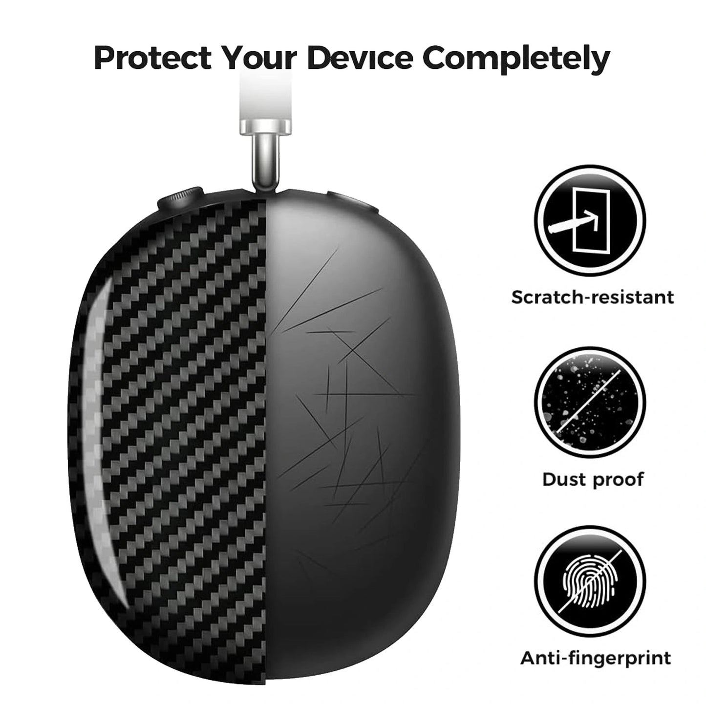 Airpods Max Carbon Fiber | Classic Glossy