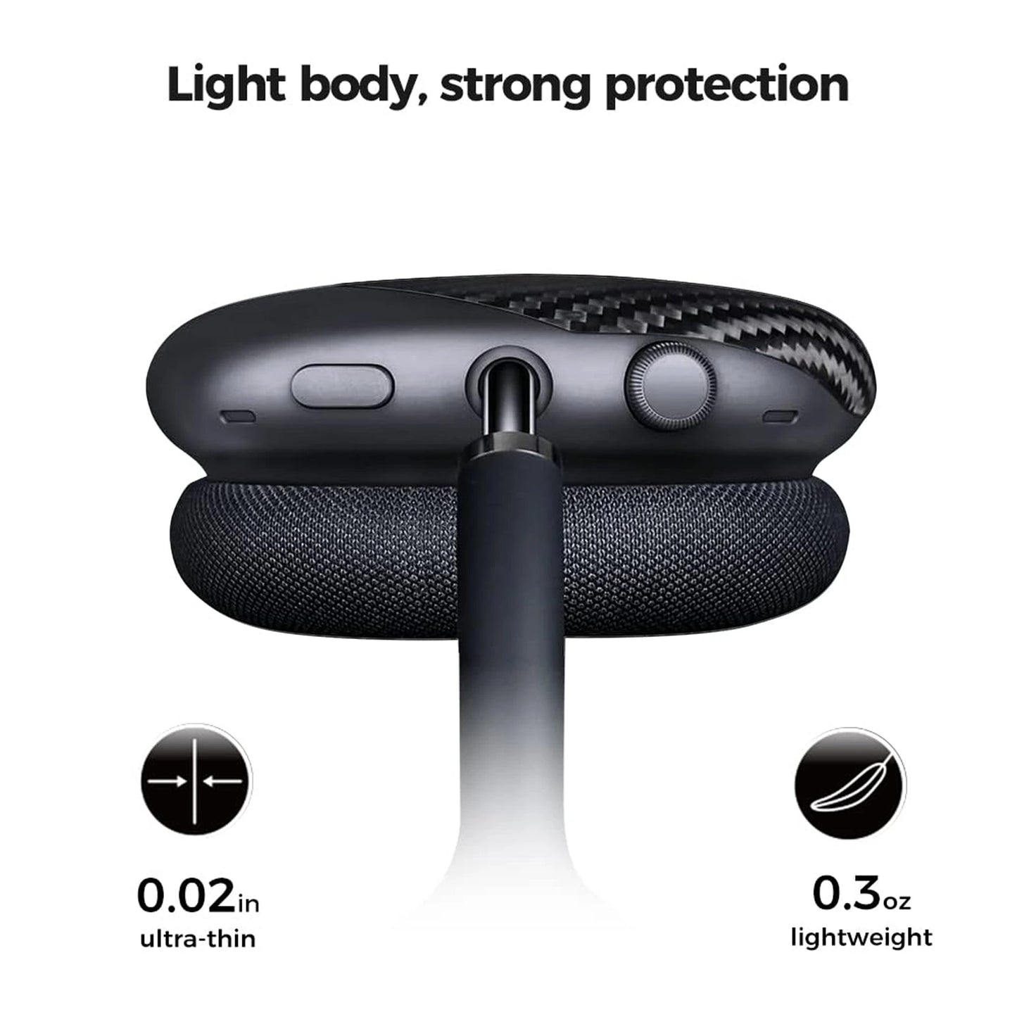Airpods Max Carbon Fiber | Classic Matte