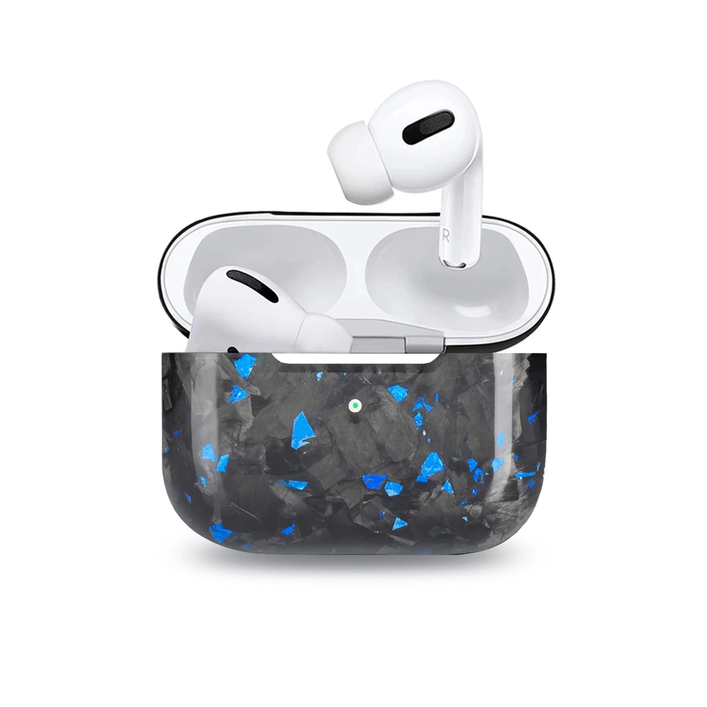 AirPods Carbon Fiber Case | Forged Blue