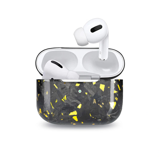 AirPods Pro Carbon Fiber Case | Forged Gold