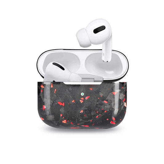 AirPods Pro Carbon Fiber Case | Forged Red